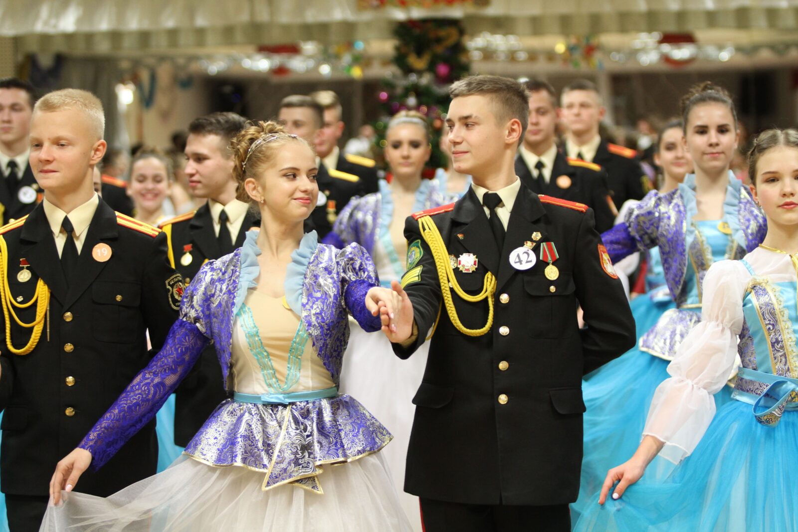 Рождественский бал в Детской хореографической школе 1 г Минска