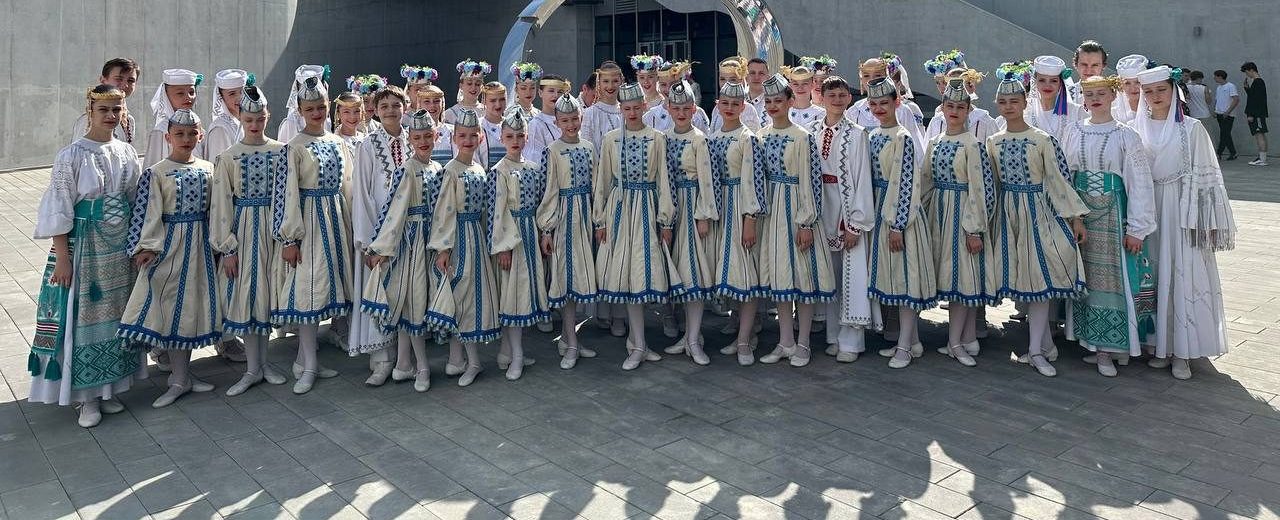 Церемония открытия в Минске Национального футбольного стадиона